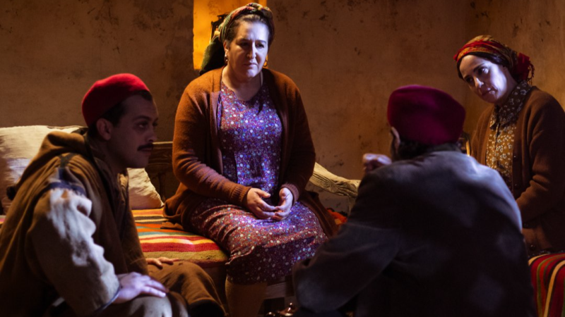 مشهد من مسلسل وادي الباي