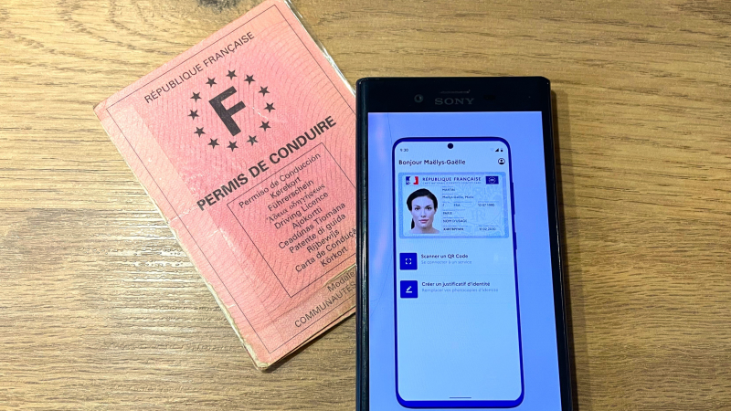 permis de conduire numérique