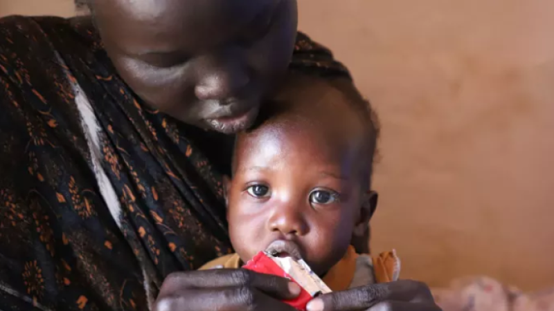 malnutrition au Soudan