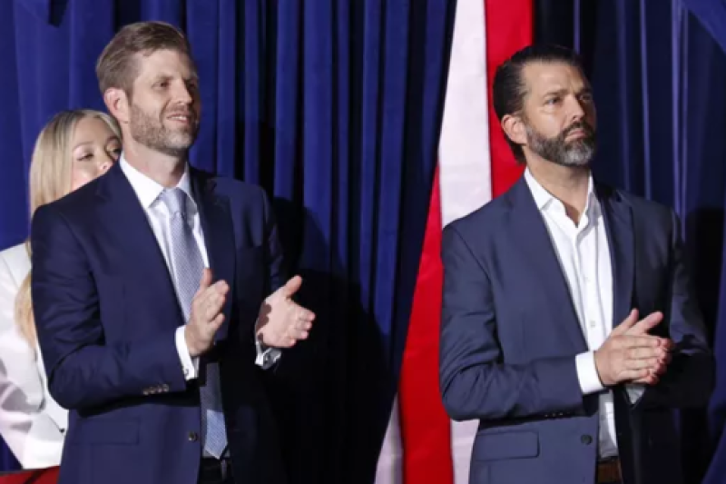 Les deux fils Trump investissent dans une startup de cryptomonnaies