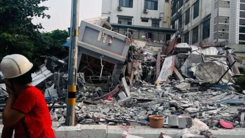 Birmanie: Le bilan du séisme s'alourdit à plus de 3300 morts...