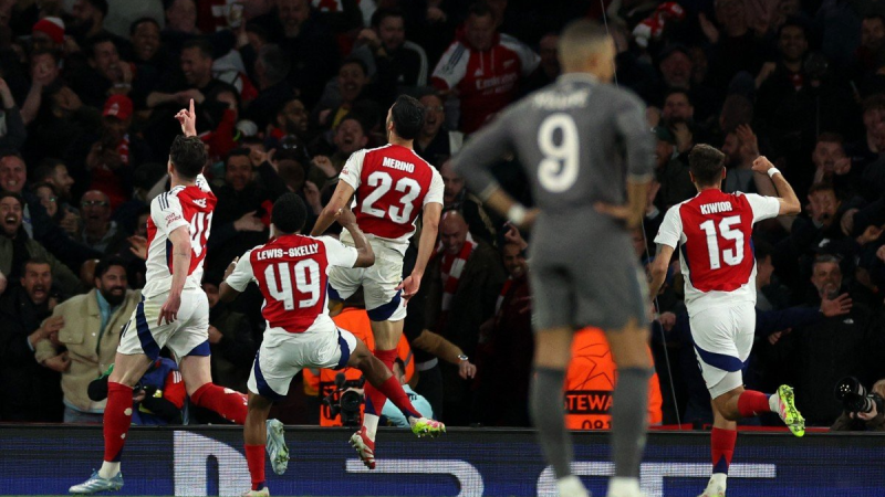 Arsenal assomme le Real Madrid