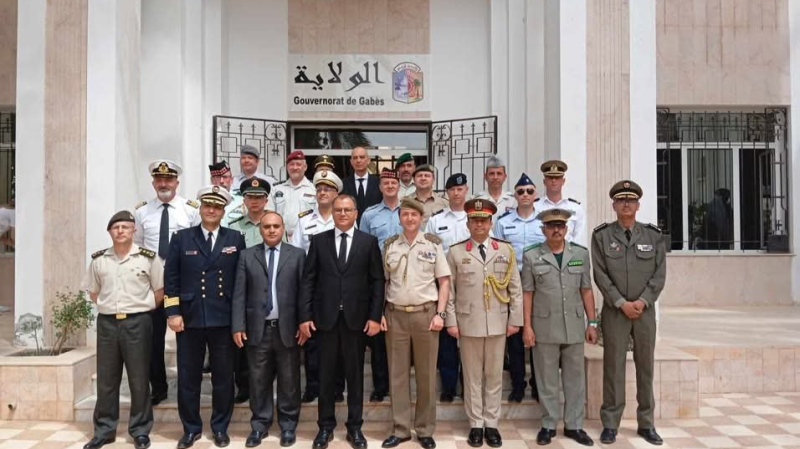 وفد من الملحقيين العسكريين الأجانب في زيارة سياحية بقابس