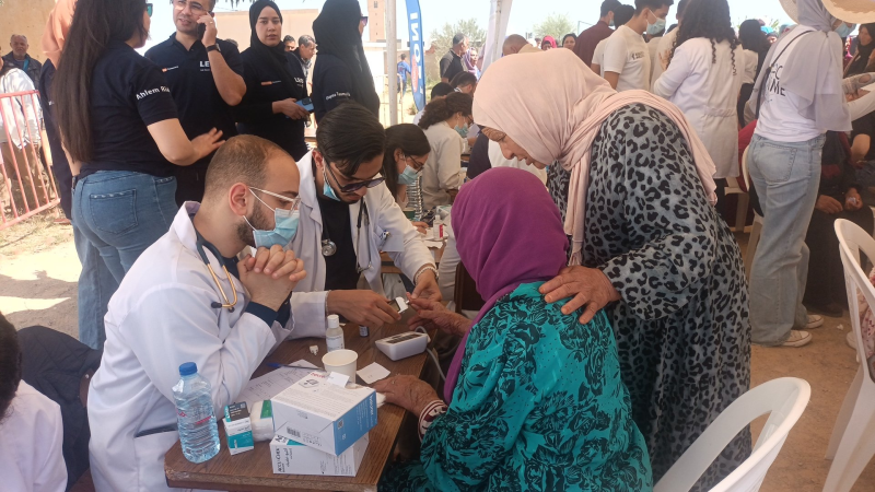 بوحجلة: مواطنون يتوافدون بأعداد غفيرة ...