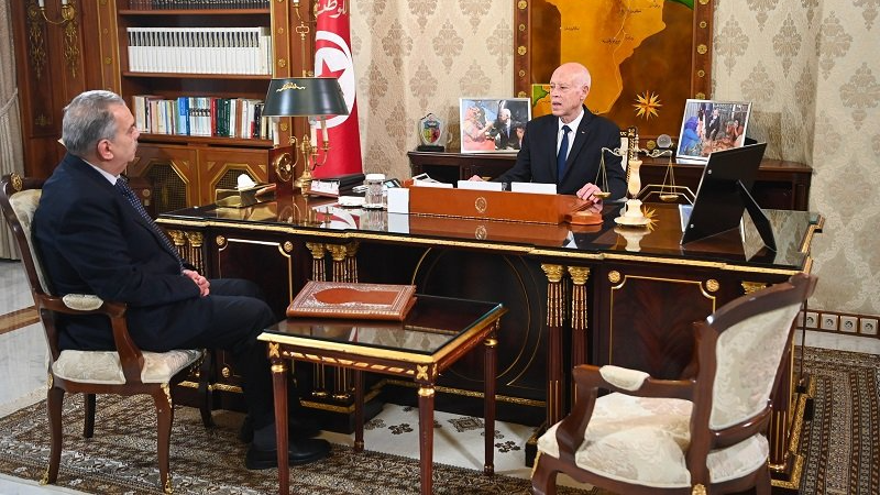 Saied s'entretient avec le ministre des Sports et de la Jeunesse