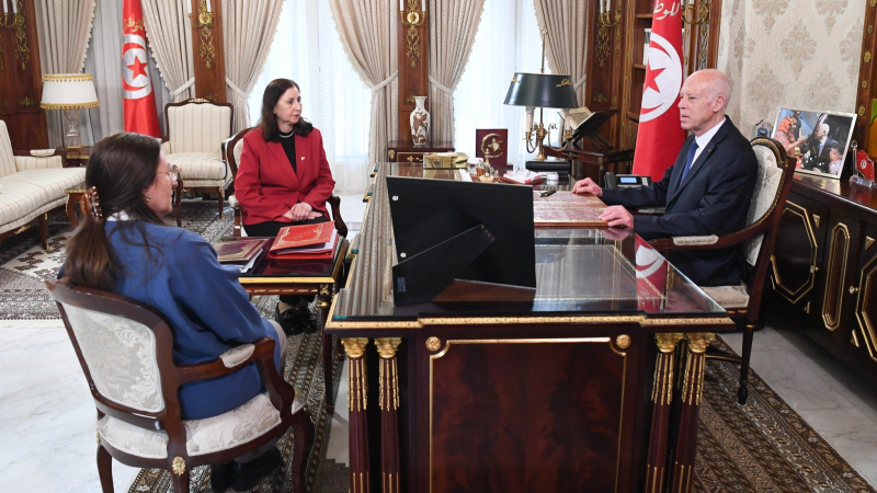 Sara Zaafrani Zenzri, Mechket Salama Khaldi, Kais Saïed