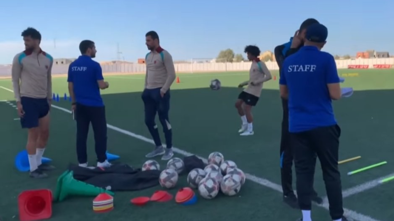 اتحاد تطاوين: حكيم الزحافي يشرف على أول حصة تديريبة