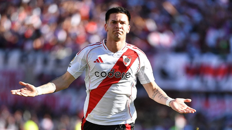 Argentine: Le coup-franc du prodige Mastantuono marque le Superclasico