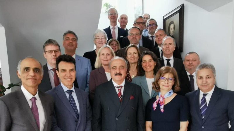 Nafti rencontre les Ambassadeurs de l'Union européenne