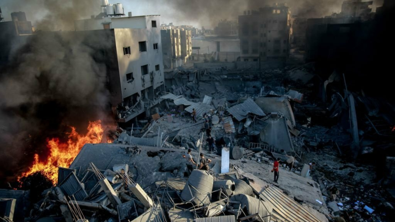 غزة: 70 شهيدا و100 جريح جراء القصف الإسرائيلي اليوم
