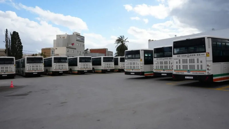 تعزيز أسطول النقل بالقيروان بـ24 حافلة جديدة