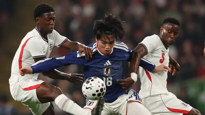 منافس منتخبنا في المونديال: اليابان تتغلب وديا على إنقلترا في ويمبلي