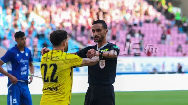 باسم بلعيد يدير كلاسيكو النجم والترجي