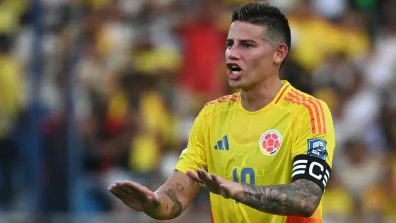 Foot: James Rodriguez hospitalisé pour 'déshydratation sévère'