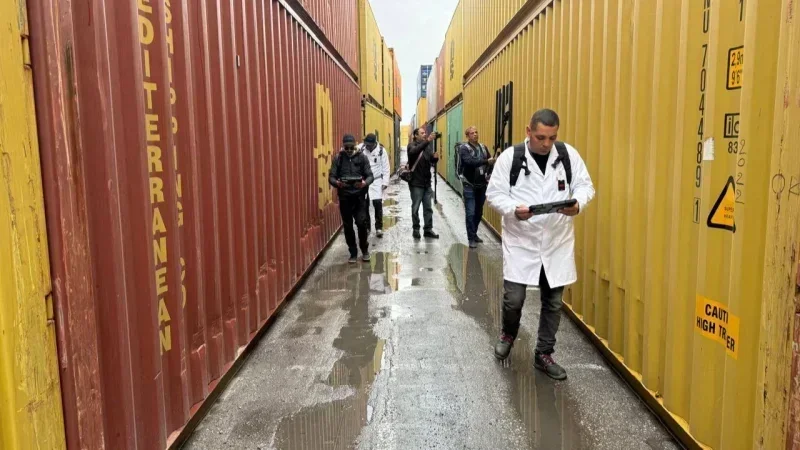 Port de Radès : Opération de contrôle des matières dangereuses