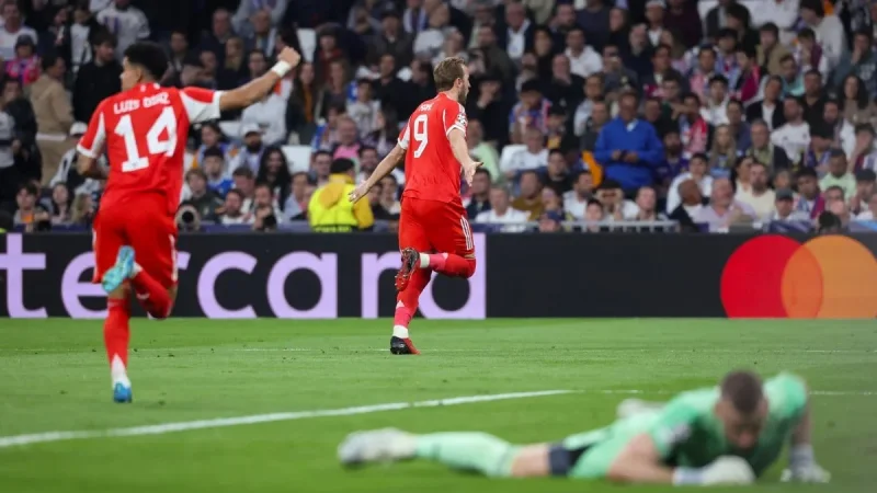 بايرن ميونيخ يُسقط الريال في معقله وأرسنال يضع قدما في نصف النهائي