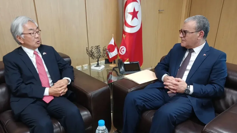 تونس واليابان يؤكدان توفر فرص تعزيز التعاون الإقتصادي