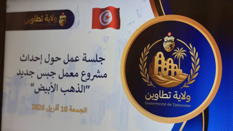 تطاوين: نحو إحداث معمل جبس بكلفة 50 مليون دينار وتوفير مواطن شغل