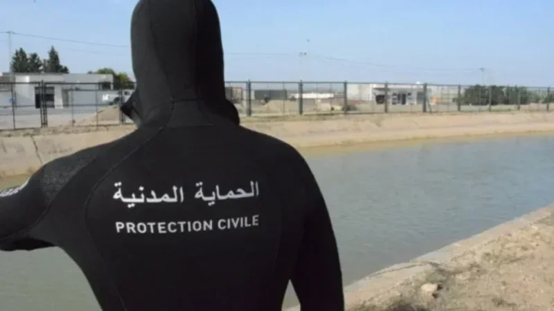 باجة: الحماية المدنية تنتشل جثة الشاب المفقود في وادي مجردة