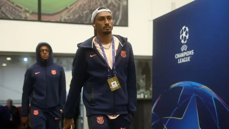 برشلونة: رافينيا يعتذر لجماهير أتلتيكو مدريد عن تصرفاته الاستفزازية