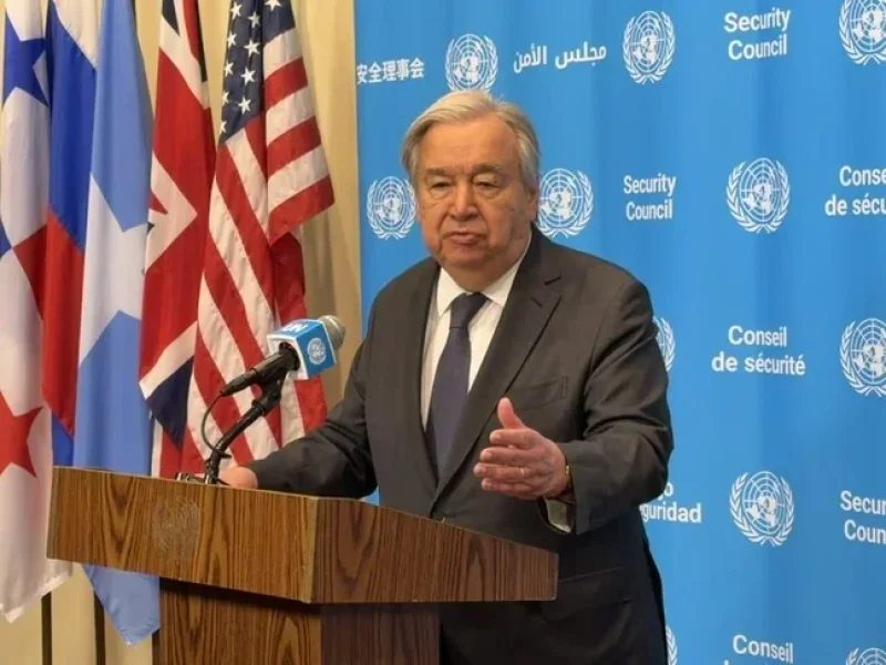 Le chef de l'ONU salue la réouverture du détroit d'Ormuz