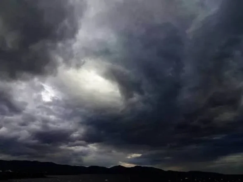 Temps partiellement nuageux ce soir