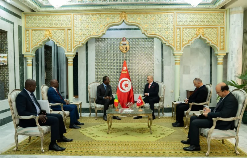 Nafti reçoit les lettres de créance de l'ambassadeur du Congo