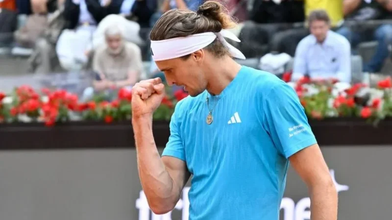 ATP 1000 de Rome: Alexander Zverev en huitième de finale