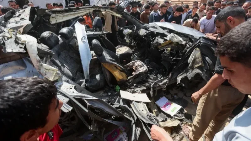 استشهاد 3 فلسطينيين في هجمات إسرائيلية على غزة