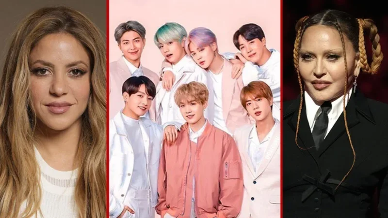 Madonna, Shakira et BTS en finale du Mondial 2026