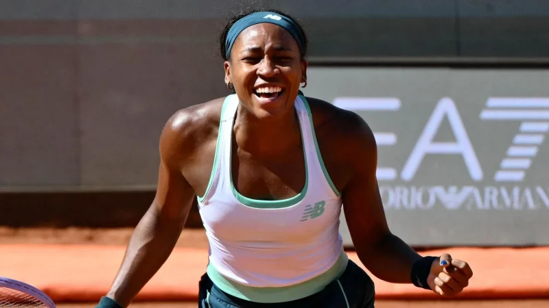 WTA 1000 de Rome: Coco Gauff, de nouveau en finale