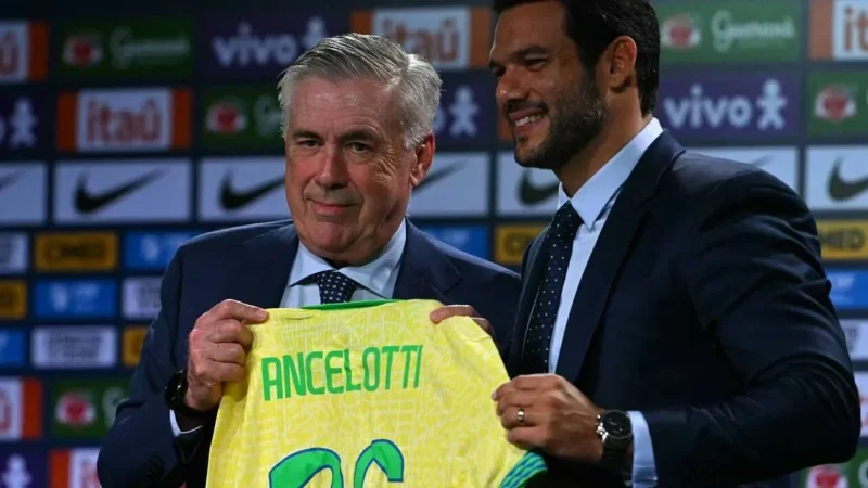 Brésil: Carlo Ancelotti prolonge jusqu'en 2030...