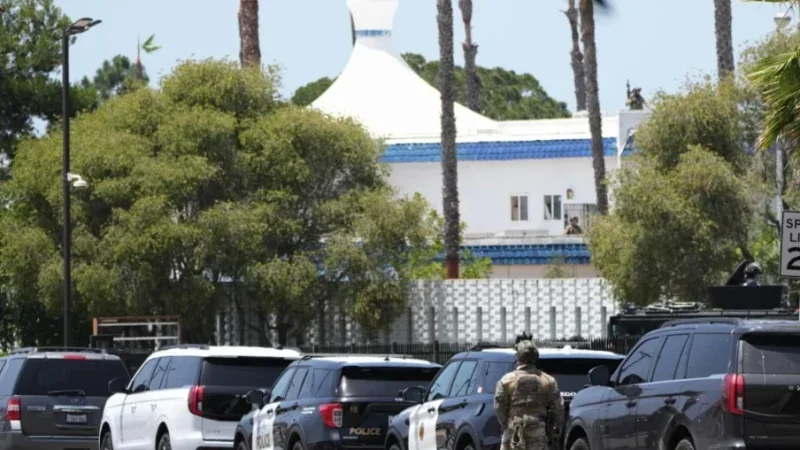 Fusillade dans une mosquée à San Diego : le tireur neutralisé