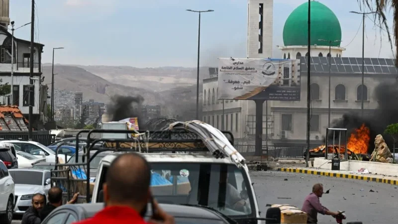 دمشق: انفجار قرب إدارة التسليح التابعة لوزارة الدفاع السورية