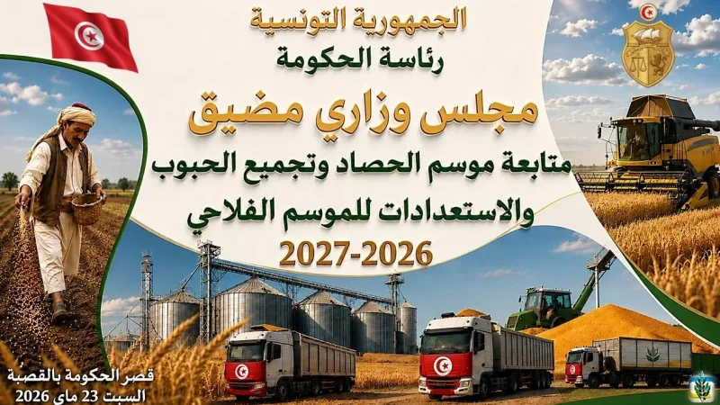 مجلس وزاري مُضيّق: الإبقاء على أسعار قبول صابة الحبوب.. وإجراءات أخرى