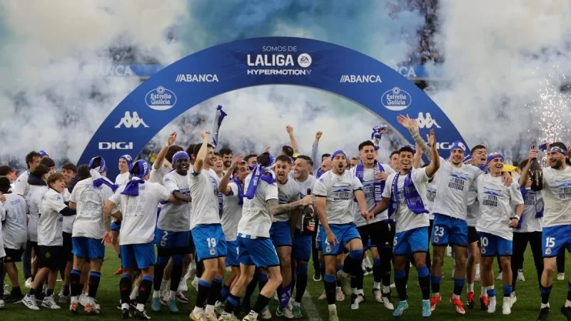 Le Deportivo La Corogne et le Racing Santander de retour en Liga...