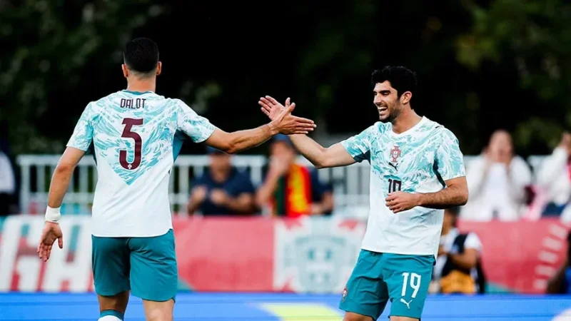 Le Portugal s’impose face au Chili en amical