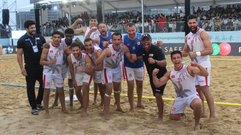 Mondial de Beach Handball: Programme de la Tunisie