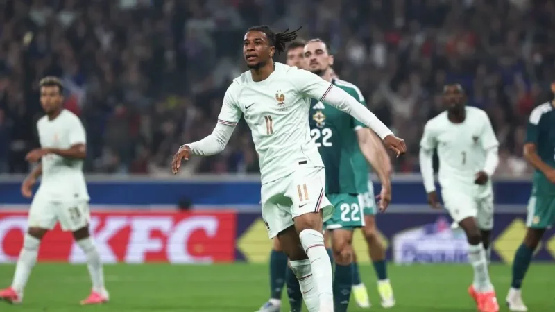 Mondial: La France domine l'Irlande du Nord en amical