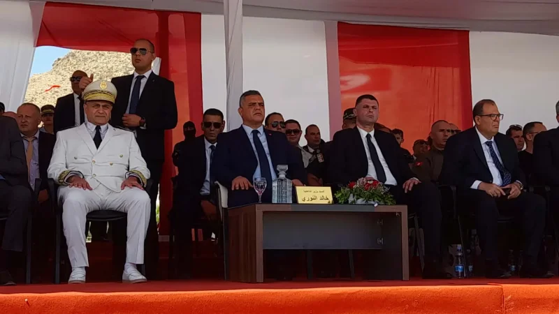 وزير الداخلية يشرف على تخرج حفاظ أمن بمدرسة الشرطة بسيدي سعد
