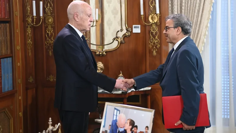 Kaïs Saïed reçoit le rapport annuel de la BCT
