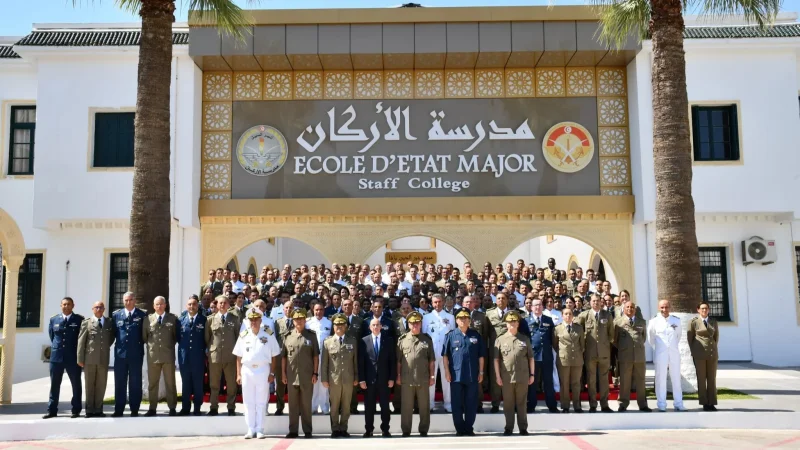 وزير الدفاع يشرف على تخرّج الدّورة 48 لمدرسة الأركان
