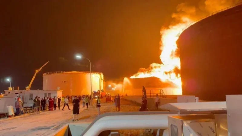 مؤسسة النفط الليبية: قد نضطر لوقف العمل كليا في مصفاة الزاوية