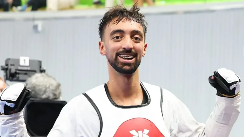 الألعاب المتوسّطية: محمد خليل الجندوبي يُحرز فضيّة التايكواندو