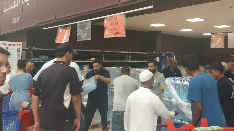 لمواجهة النقص: أكثر من 1.6 مليون قارورة مياه تضخ في ولايات تونس الكبرى