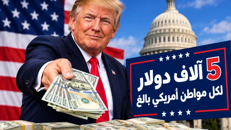 ترامب: 5 آلاف دولار لكلّ مُواطن إذا حافظ الجمهوريُّون على الكونغرس