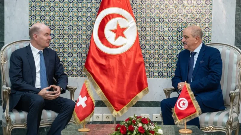 Nafti reçoit l’ambassadeur suisse en visite d’adieu
