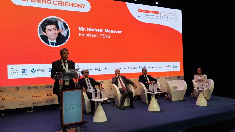 هشام منصور: تونس تمتلك فرص استثمارية كبرى في مجال الطاقة بفضل موقعها