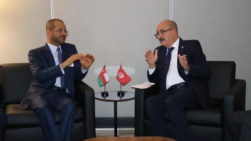النفطي يلتقي نظيره العماني على هامش أشغال الجمعية العامة للأمم المتحدة