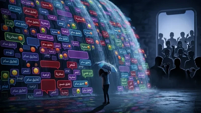 سخرية رقمية وتعليقات سامّة.. كيف تحوّلت الكراهية إلى تسلية جماعية ؟